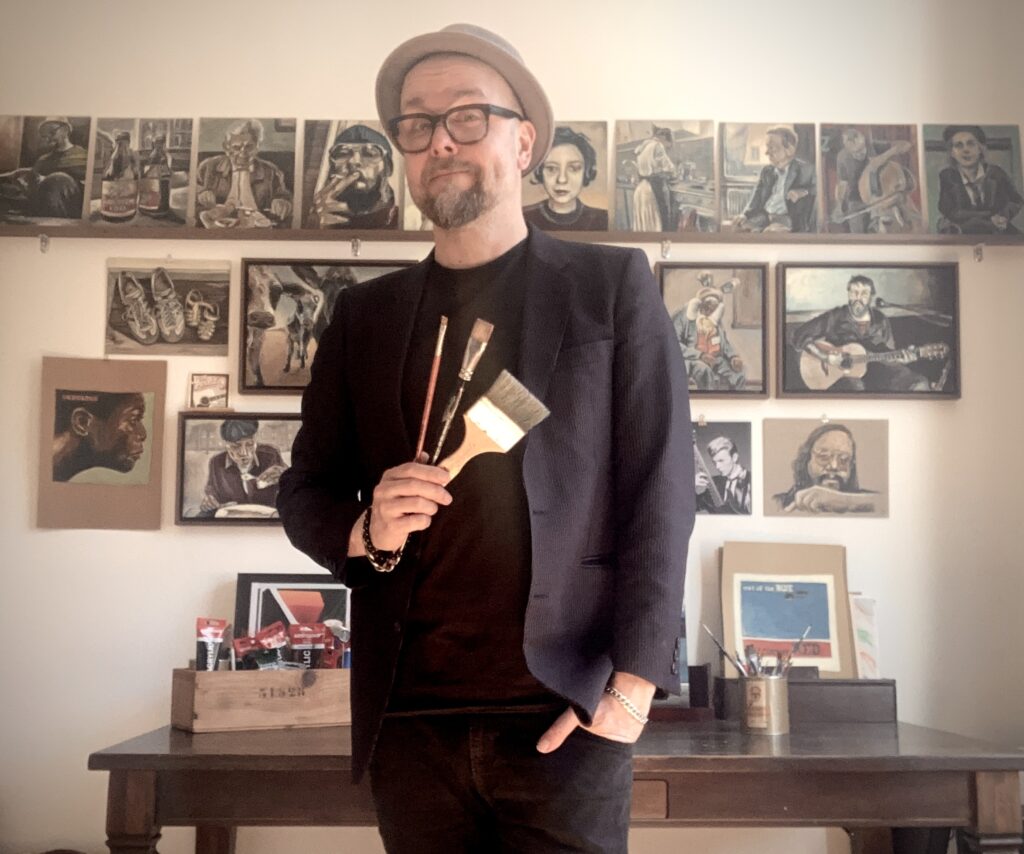 Ole Kock in seinem Wilhelmsburger Atelier